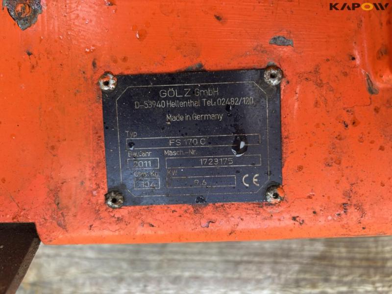 Gölz FS 170C concrete cutter 15