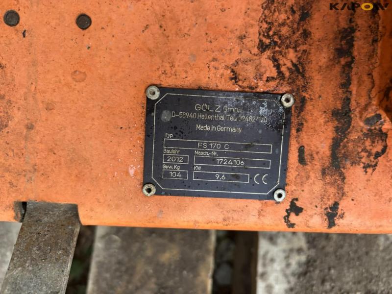 Gölz FS 170C concrete cutter 13