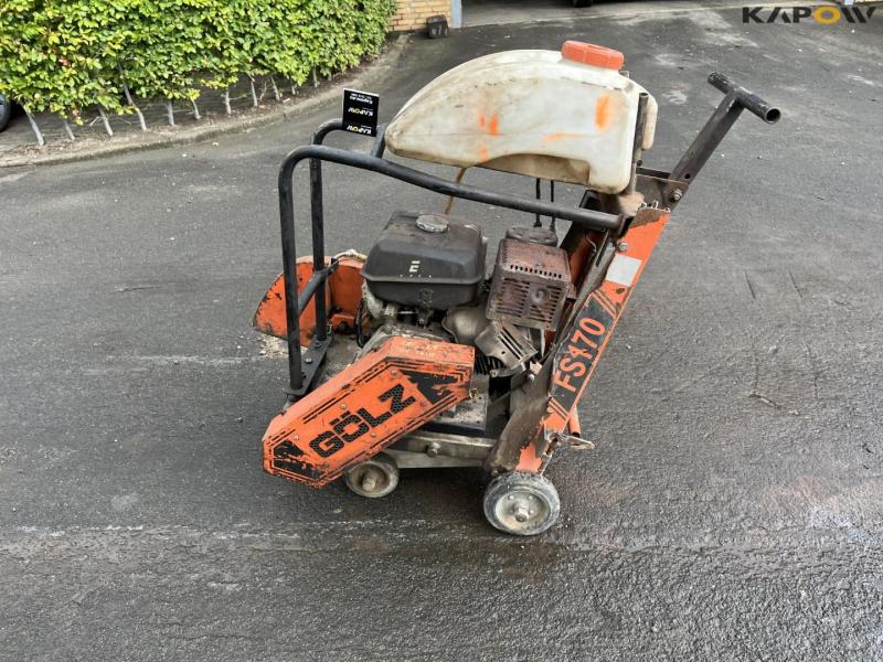 Gölz fs170 asphalt cutter 8
