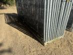 Galvanized construction site fence 27