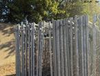 Galvanized construction site fence 13