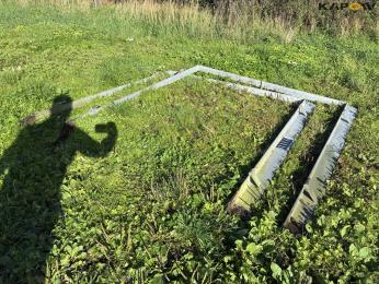 Galvanized door frame - 2 pieces