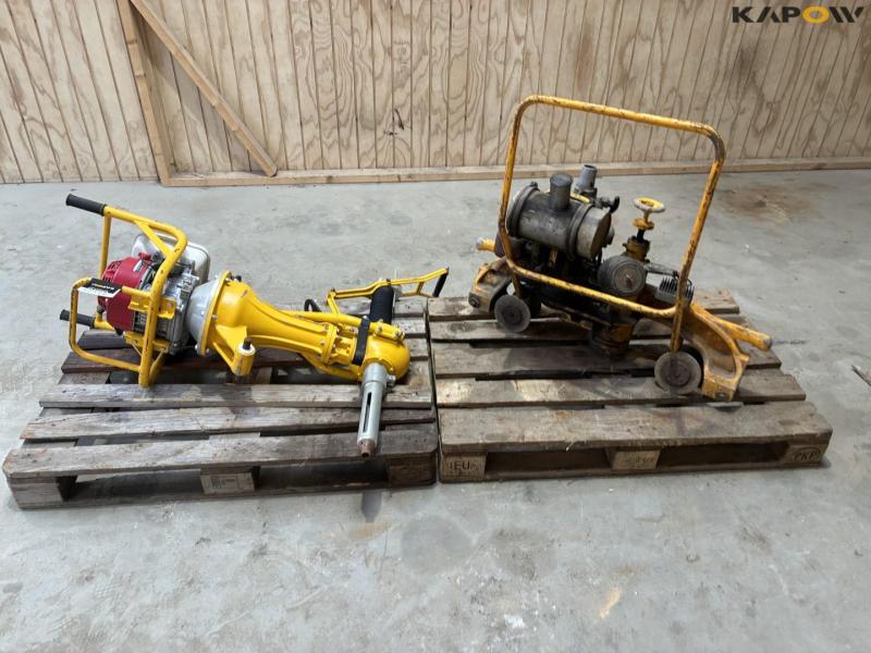 GEA Tech F104 rail drill/ Robel rail grinder 7