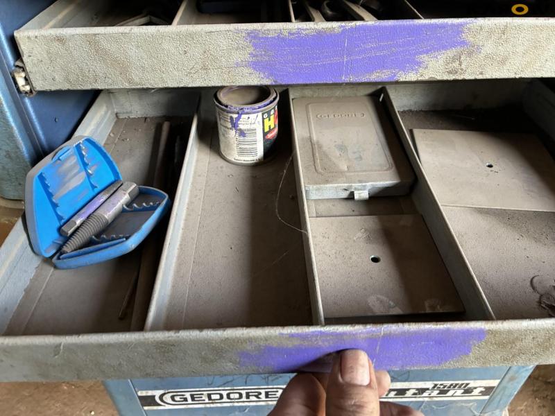 Gedore adjutant 1580 workshop trolley with contents 8