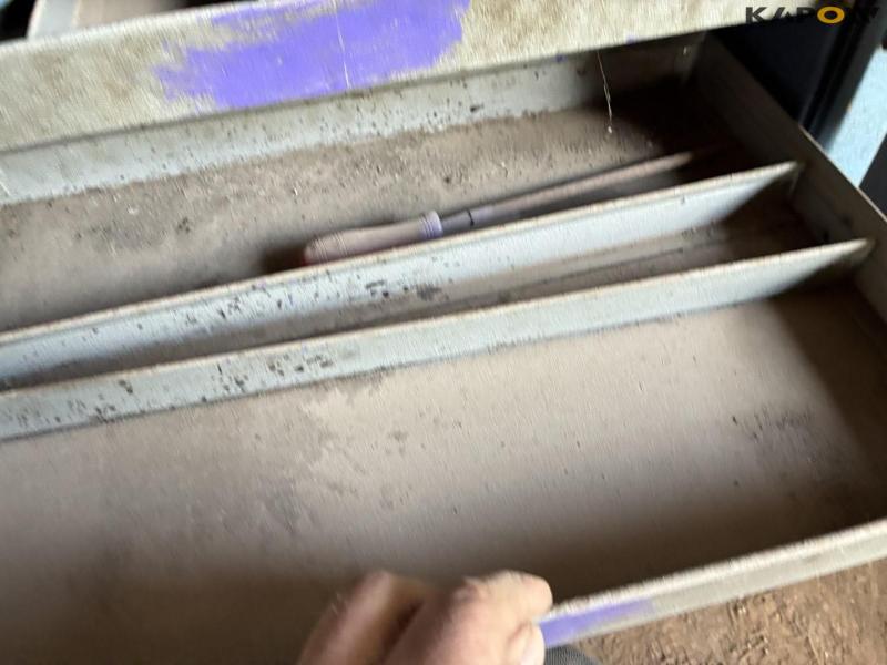 Gedore adjutant 1580 workshop trolley with contents 9