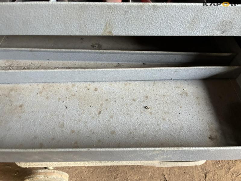 Gedore adjutant 1580 workshop trolleys with contents. 12