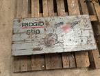 Ridgid 690 thread cutting set 2