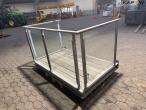 Glass balcony with teak wood bottom 5