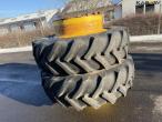 Good Year 20.8-R42 twin wheels 4