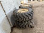 Goodyear 12-16.5 wheels - 4 pcs 4