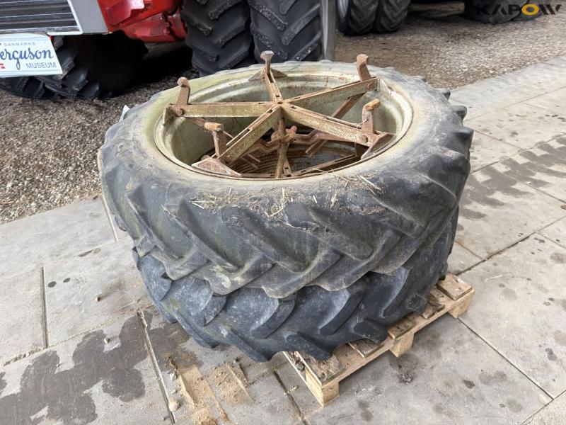 Goodyear 13.6/12-38 twin wheels 5