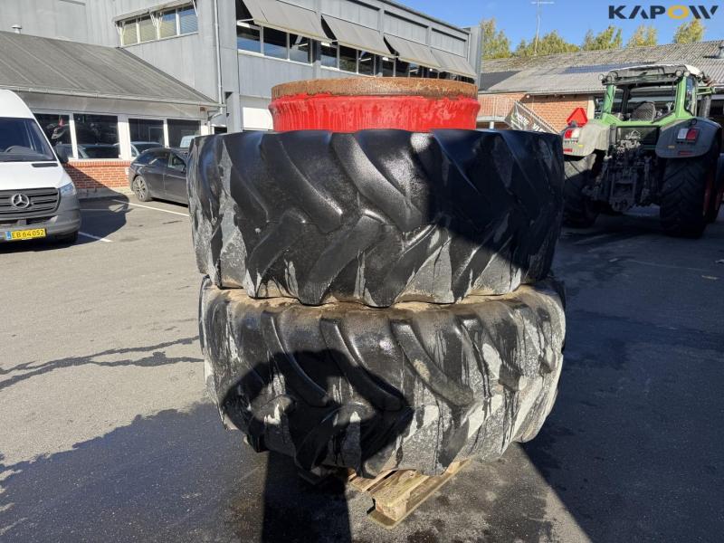 GoodYear 710/70-R42 twin wheels 6