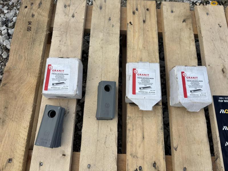 Granite knife blades for disc harvesting 100 pcs. 2