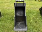 Excavator bucket 60 cm with S60 hitch 2