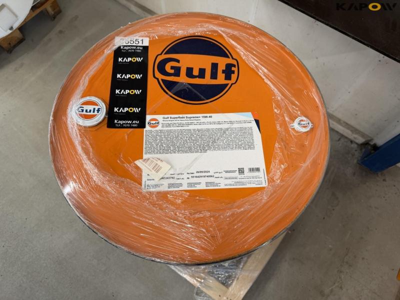 Gulf 15W-40 engine oil 4