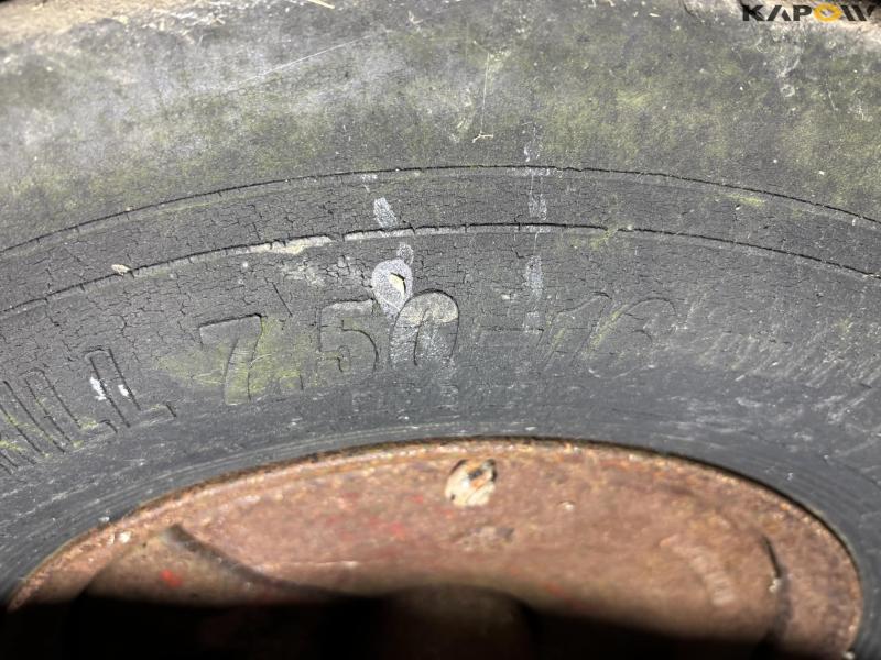 Rubber wheel front packages 18