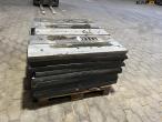Rubber blades for snow plows 4