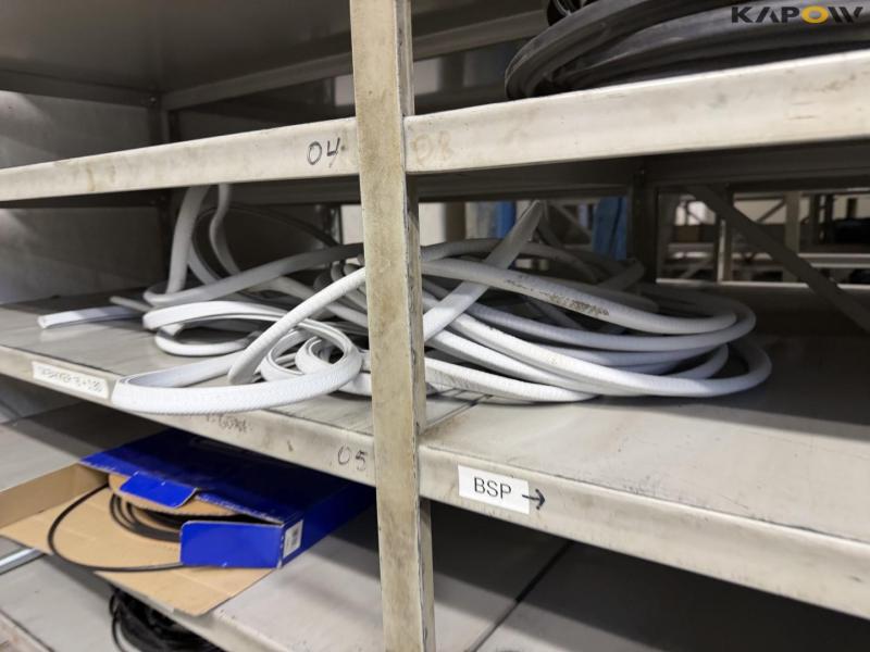 Rubber hose and cables 14