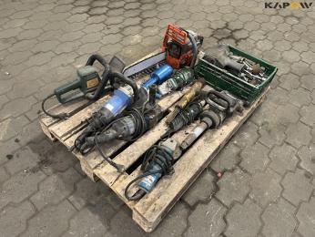 Hand tools and chainsaw