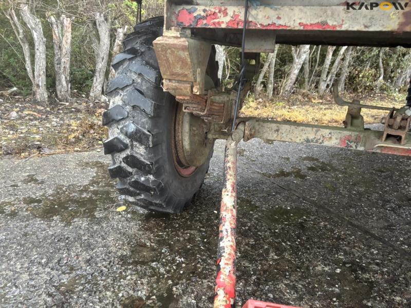 Straw/flat wagon 4 wheels 12