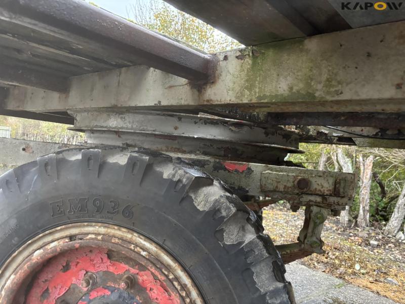 Straw/flat wagon 4 wheels 46