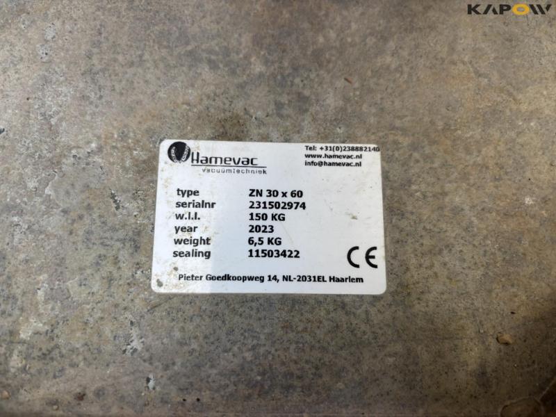 Hamevac VTH-150 vacuum lifter 12