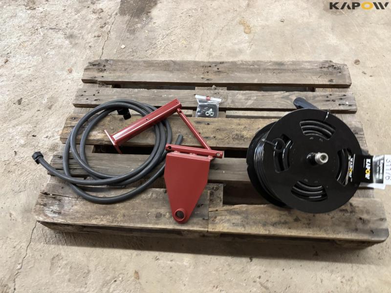Hardi hose reel with mounting bracket - new 3