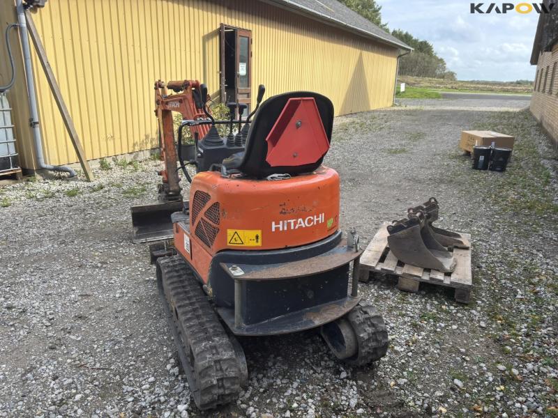 Hitachi Zaxis 10U-2 YSR mini excavator with buckets 7