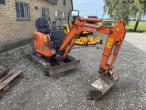 Hitachi Zaxis 10U-2 YSR mini excavator with buckets 3