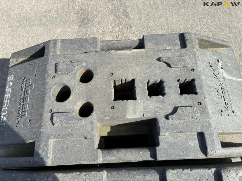 Fence feet in different models 19