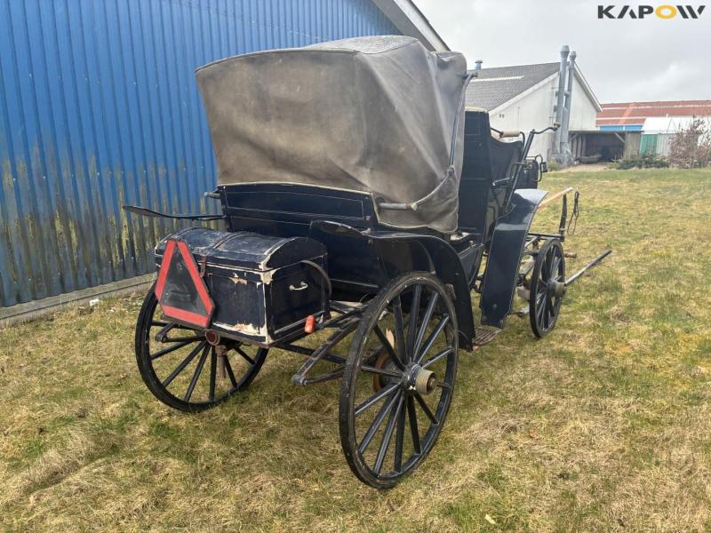 Horse-drawn carriage for two horses 4
