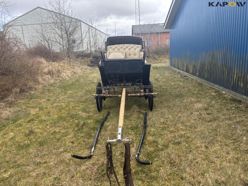 Horse-drawn carriage for two horses 8