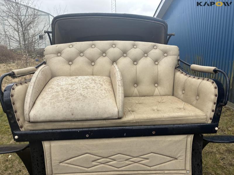 Horse-drawn carriage for two horses 9