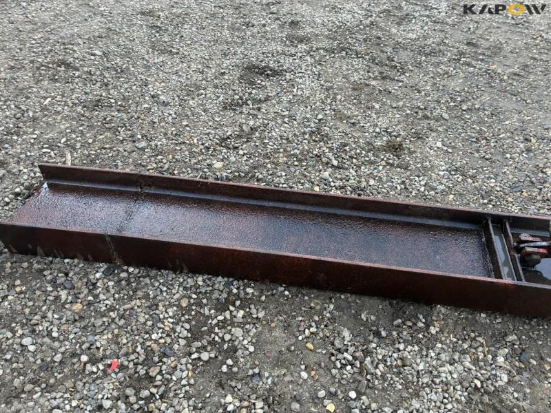 Homemade sand bed leveler 12