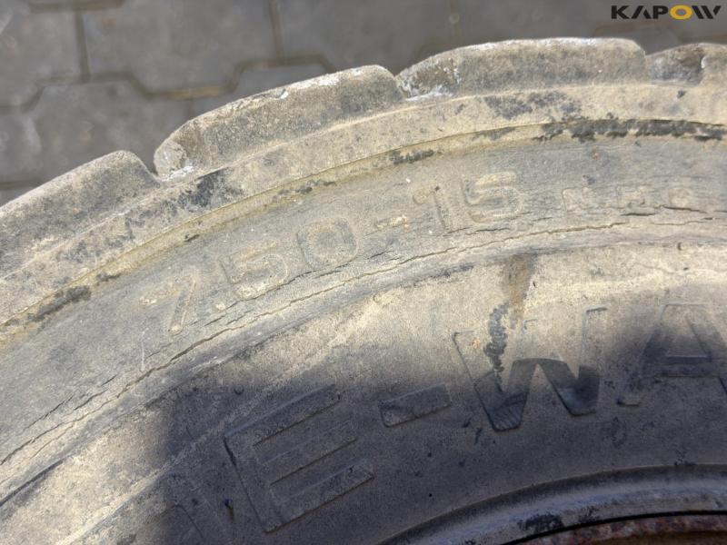 Wheels 7.50-15 - 4 pcs. 12