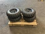 Wheels with 205/80-12 Lite tires 4