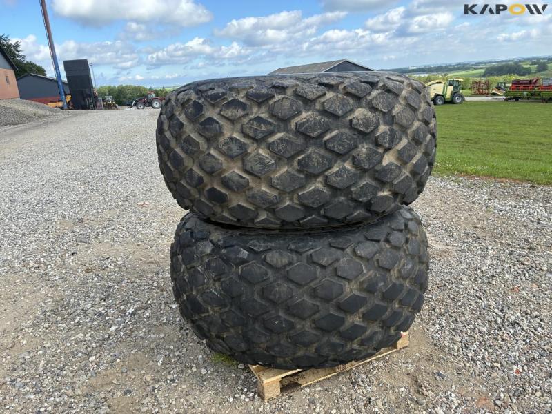Wheels with alliance 28L-26 tires 3