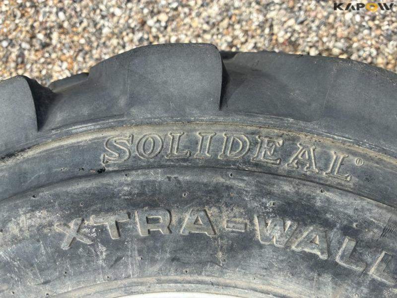 Wheels with heavy tires - 4 pcs. 10
