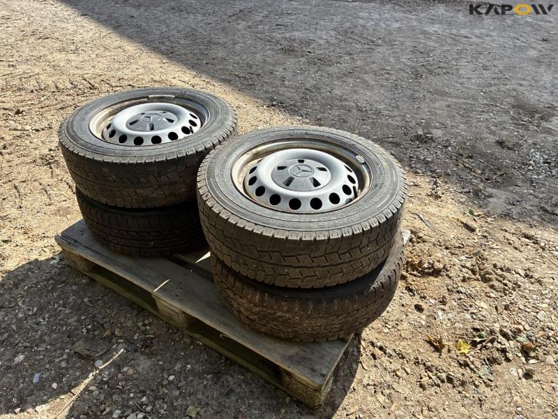 Wheels with Mercedes rims 4