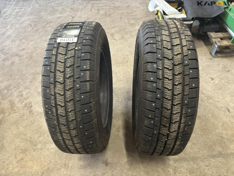 Wheels with studded tires 225/65-16 4
