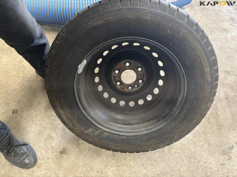 Wheels with studded tires 225/65-16 7