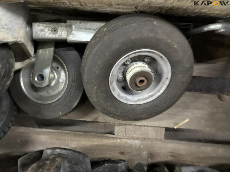 Wheels for implement carriers 20