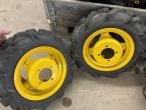 Wheels for implement carriers 11