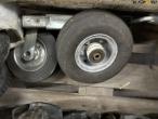 Wheels for implement carriers 20