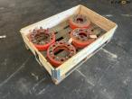 Wheel spacers for Claas 1