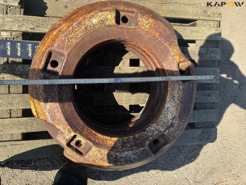 Wheel weights used on the Valmet - 4 pcs. 8