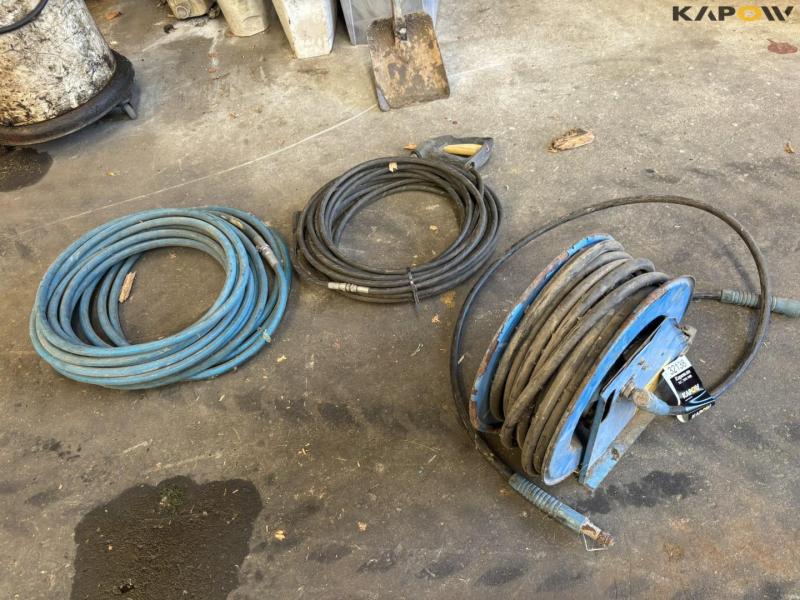 High-pressure hose reel + hose 1
