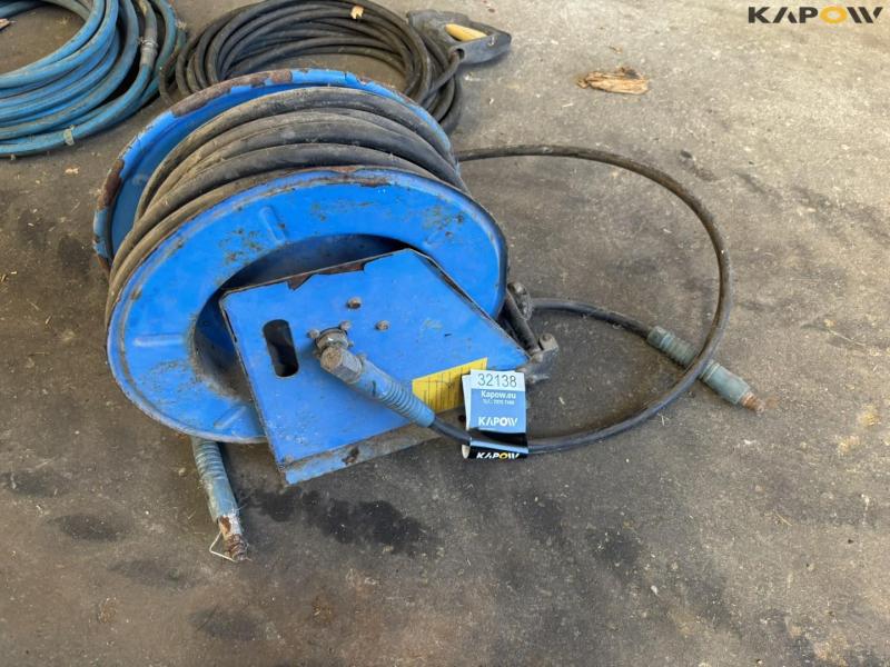 High-pressure hose reel + hose 2