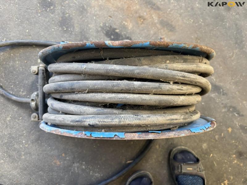 High-pressure hose reel + hose 15