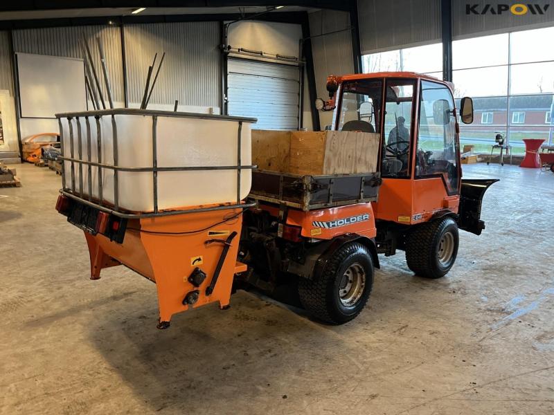 Holder C 2.42 tool carrier with snow plow and salt spreader 5